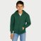 Sudadera con capucha y cremallera reciclada niño Sgo29k. .