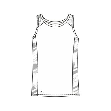 Camiseta técnica tirantes unisex Valencia Camiseta técnica tirantes unisex Valencia