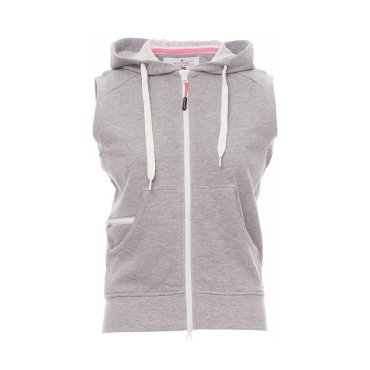 Sudadera sin mangas con capucha mujer Boxer+ Lady Melange Sudadera sin mangas con capucha mujer Boxer+ Lady Melange