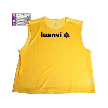 Peto deportivo pack de 5 Ud. unisex Basic Peto deportivo pack de 5 Ud. unisex Basic