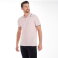 Polo orgánico cuello rayado hombre M191. .
