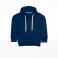 Sudadera con capucha y cremallera hombre M83. Color azul marino suizo.
