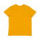 Camiseta orgánica hombre M01. Color mostaza.