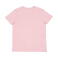 Camiseta orgánica hombre M01. Color rosa suave.