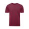 Camiseta orgánica hombre M01. Color borgoña.