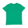 Camiseta orgánica hombre M01. Color verde kelly.
