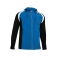 Chaqueta softshell capucha niño Softsehll. Color royal/negro/blanco.