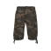 Pantalón corto cargo hombre 2002 Vintage. Color camuflaje oscuro.