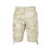 Pantalón corto cargo hombre 2002 Vintage. Color tormenta de arena.