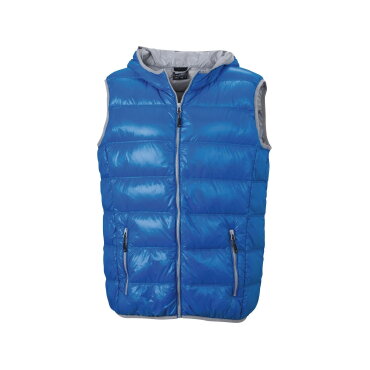 Chaleco plumas con capucha reversible ultraligero hombre JN1062