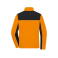Chaqueta softshell unisex JN1856. Color neon orange/black.