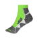 Calcetines cortos deportivos JN214. Color bright/green/white.