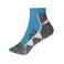 Calcetines cortos deportivos JN214. Color bright/blue/white.