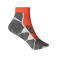 Calcetines cortos deportivos JN214. Color bright/orange/white.