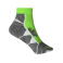 Calcetines cortos deportivos JN214. Color bright/green/white.