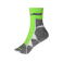 Calcetines cortos deportivos JN215. Color bright/green/white.