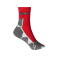 Calcetines cortos deportivos JN215. Color red/white.