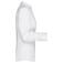 Blusa manga larga mujer JN618. Color white/black/white.