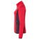 Chaqueta polar mujer JN783. Color red/carbon.