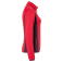 Chaqueta polar mujer JN783. Color red/carbon.
