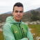 Chubasquero deportivo trail y running unisex R - Trail Nature. Color verde.