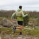 Chubasquero deportivo trail y running unisex R - Trail Nature. Color verde.