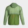Chubasquero deportivo trail y running unisex R - Trail Nature. Color verde.