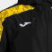 Chubasquero deportivo hombre/niño Champions VIii. Color negro/amarillo.