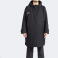 Chubasquero deportivo con capucha unisex Urban VI. Color negro.
