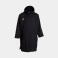 Chubasquero deportivo con capucha unisex Urban VI. Color negro.