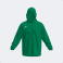 Cortavientos deportivo con capucha hombre/niño. Color verde.