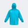 Cortavientos deportivo con capucha hombre/niño. Color turquesa flúor.