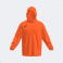 Cortavientos deportivo con capucha hombre/niño. Color naranja.