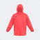 Cortavientos deportivo con capucha hombre/niño. Color naranja flúor.