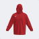Cortavientos deportivo con capucha hombre/niño. Color rojo.