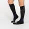 Pack 12 Uds Calcetines altos de compresión Compression. Color negro.