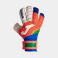 Guantes de portero niño Brave. Color blanco/coral.