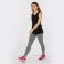 Camiseta deportiva de tirantes mujer Oasis Woman. Color negro.