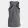 Camiseta deportiva de tirantes mujer Oasis Woman. Color gris melange.