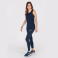 Camiseta deportiva de tirantes mujer Oasis Woman. Color marino.