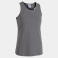 Camiseta deportiva de tirantes mujer Oasis Woman. Color gris melange.