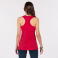 Camiseta deportiva de tirantes mujer Oasis Woman. Color rojo.