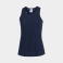 Camiseta deportiva de tirantes mujer Oasis Woman. Color marino.