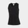 Camiseta deportiva de tirantes mujer Oasis Woman. Color negro.