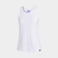 Camiseta deportiva de tirantes mujer Oasis Woman. Color blanco.