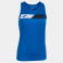 Camiseta deportiva sin mangas mujer Court Woman. Color royal/marino/blanco.