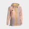 Chubasquero deportivo mujer Explorer V Woman. Color oro.