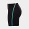 Malla corta running unisex R - City Iconic. Color negro.