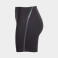 Malla corta running unisex R - City Iconic. Color negro.