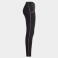 Malla larga running unisex R - Night. Color negro.